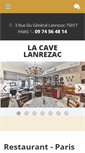Mobile Screenshot of la-cave-lanrezac.com